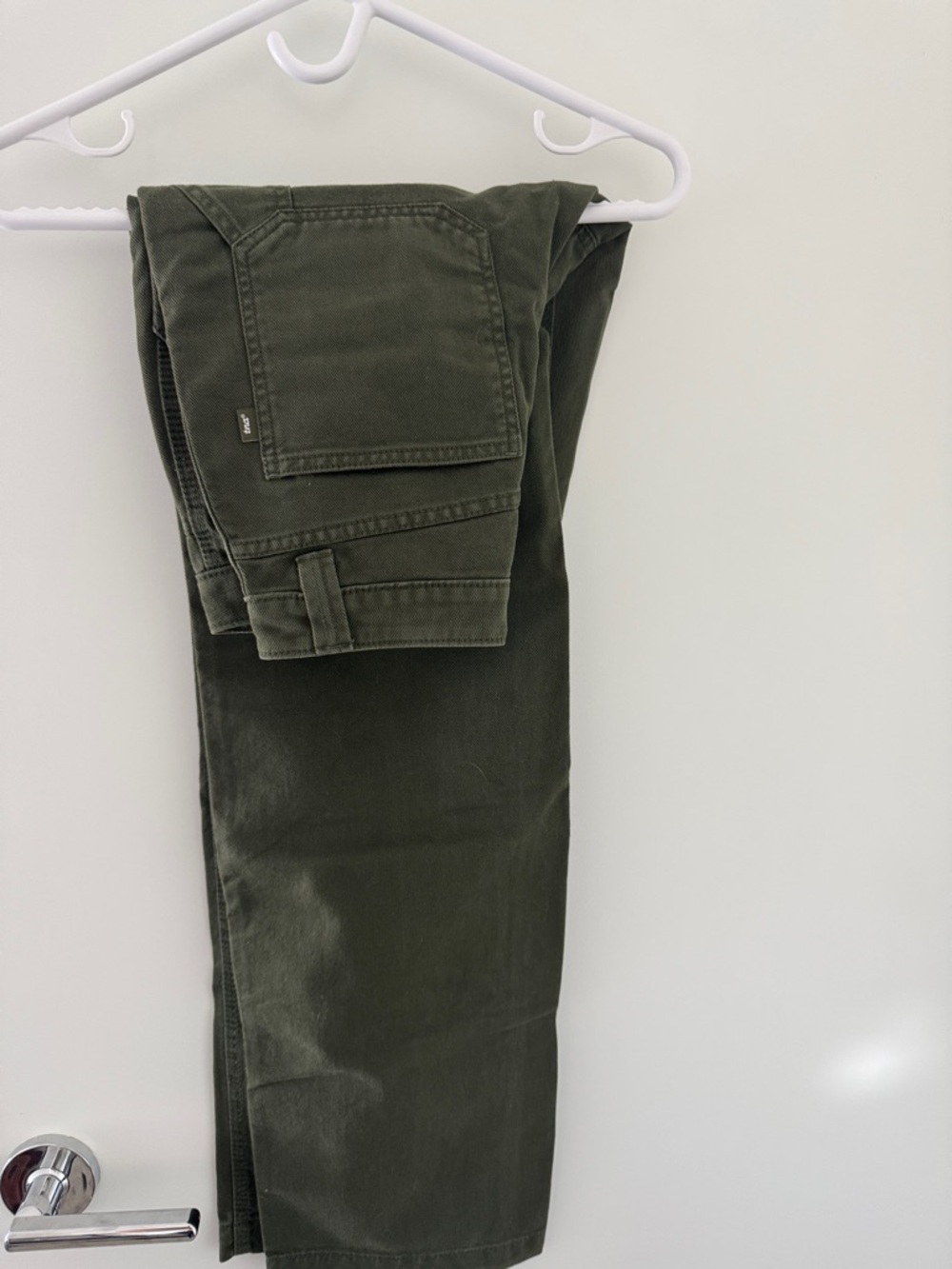 TNA Olive Green Straight Leg Pants